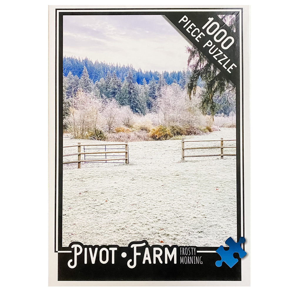 1000 Piece Jigsaw Puzzle | Frosty Morning | EXPERT