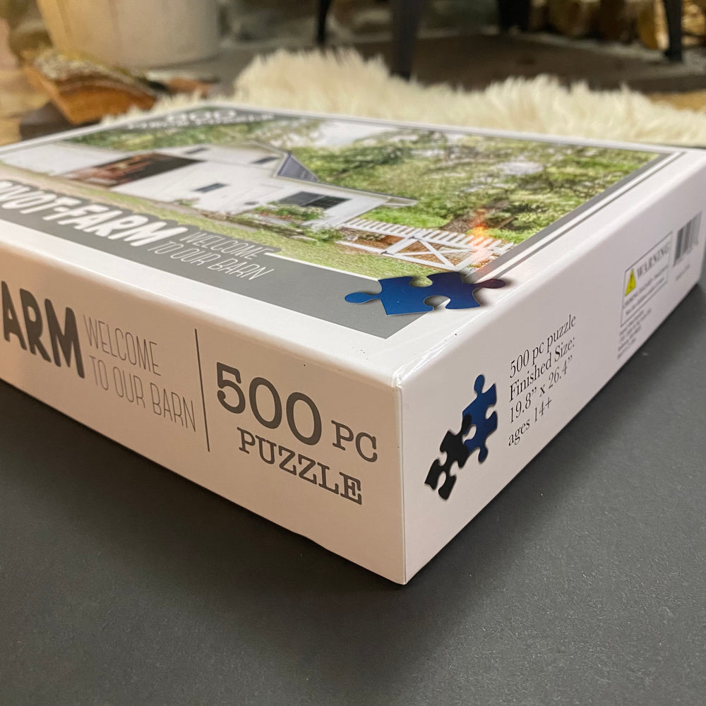 500 Piece Jigsaw Puzzle | Welcome To Our Barn | ADVANCED