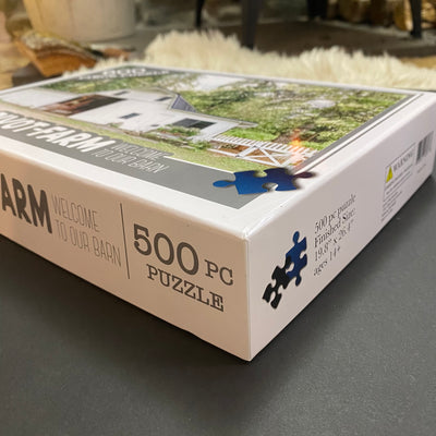 500 Piece Jigsaw Puzzle | Welcome To Our Barn | ADVANCED