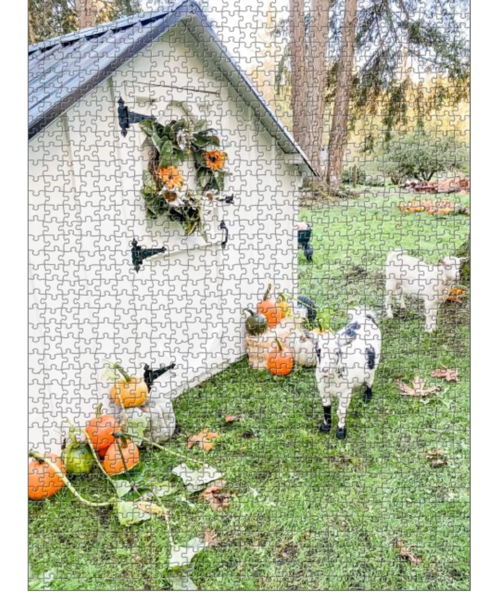 1000 Piece Jigsaw Puzzle | Fall On The Farm | ADVANCED